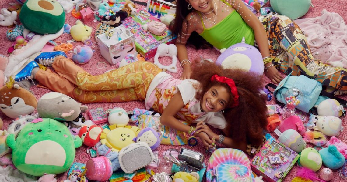 Promotional photograph of Claire's merchandise.